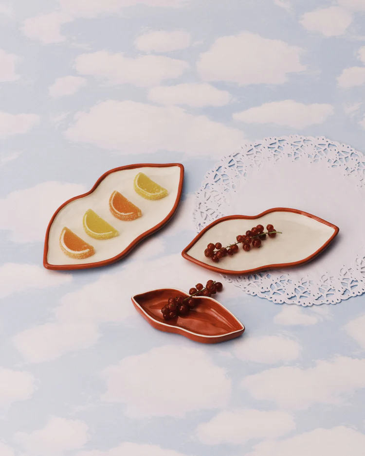 Schaaltjes Lips Serving Dish Set 3