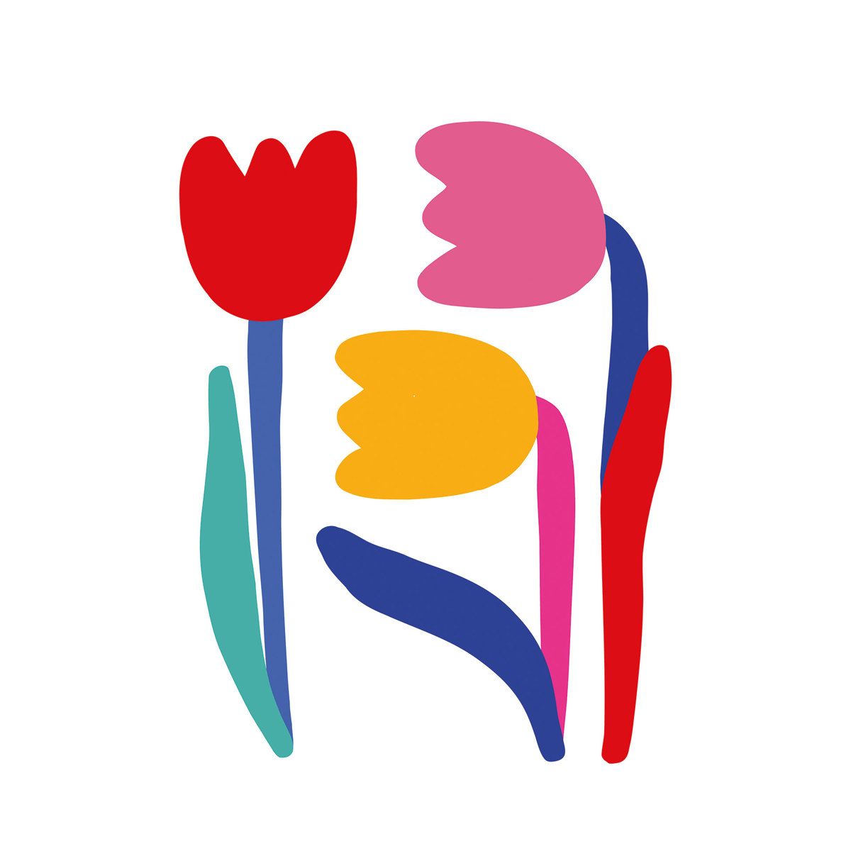 Serviet Papier PPD Klein Verschillende Prints