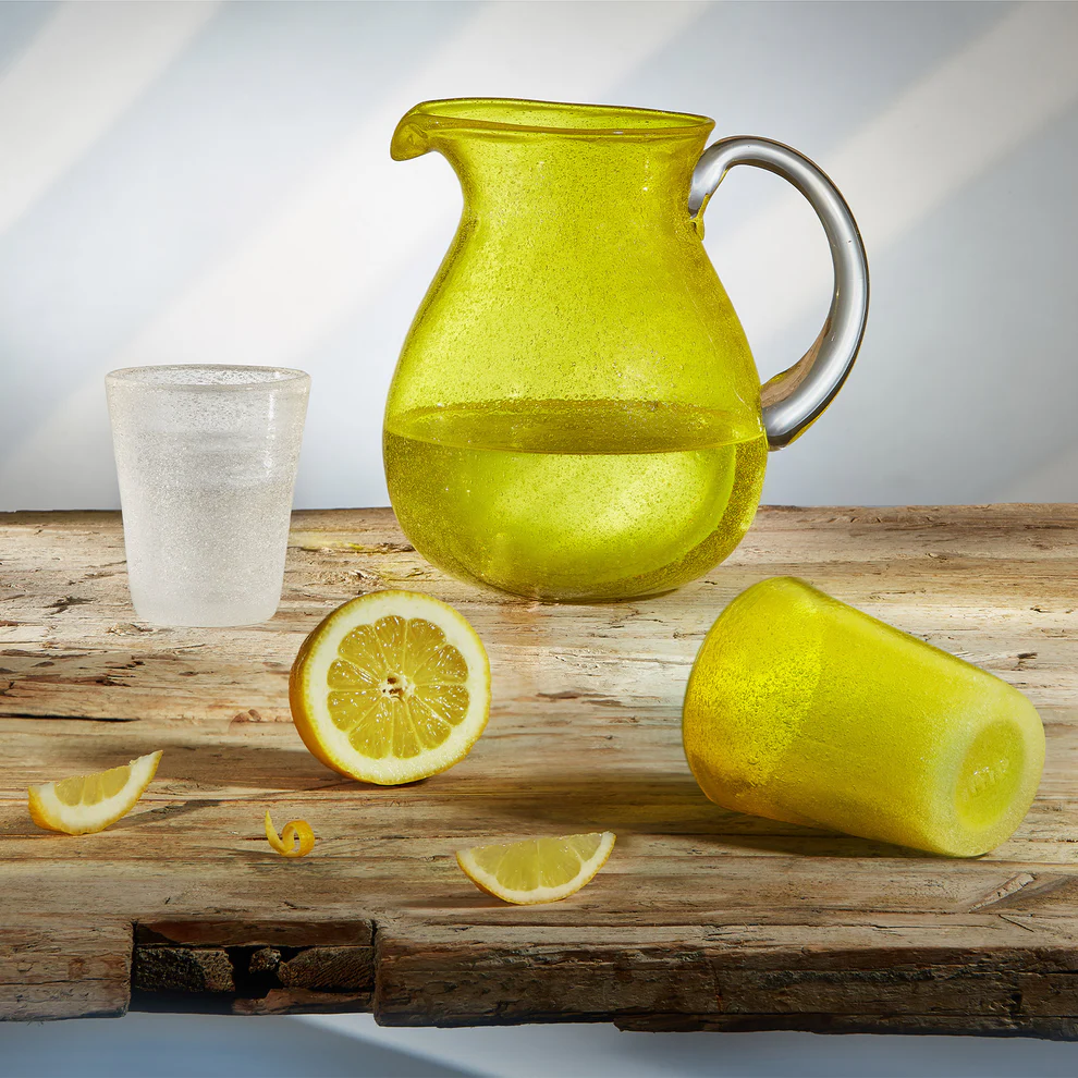 Waterglas Tumbler Original Glas Yellow Transparant