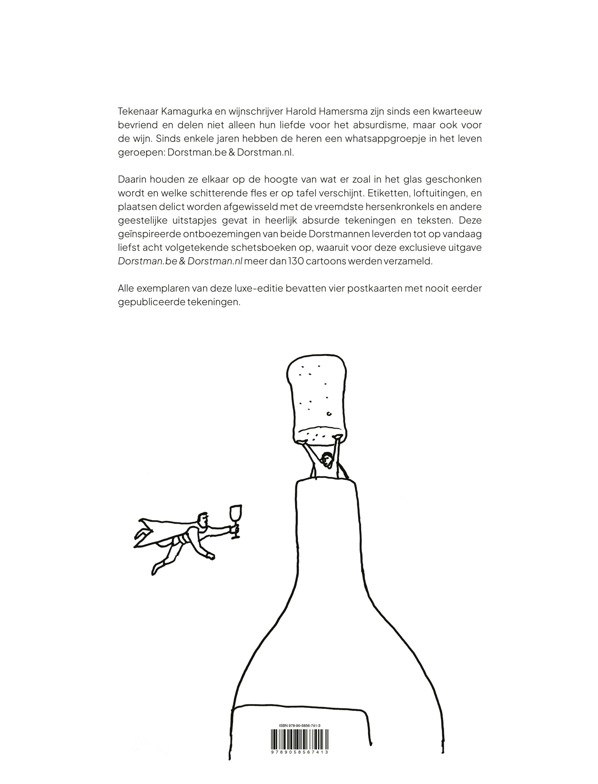 Boek Kamagurka Dorstman BE & Dorstman NL XL - GESIGNEERD!