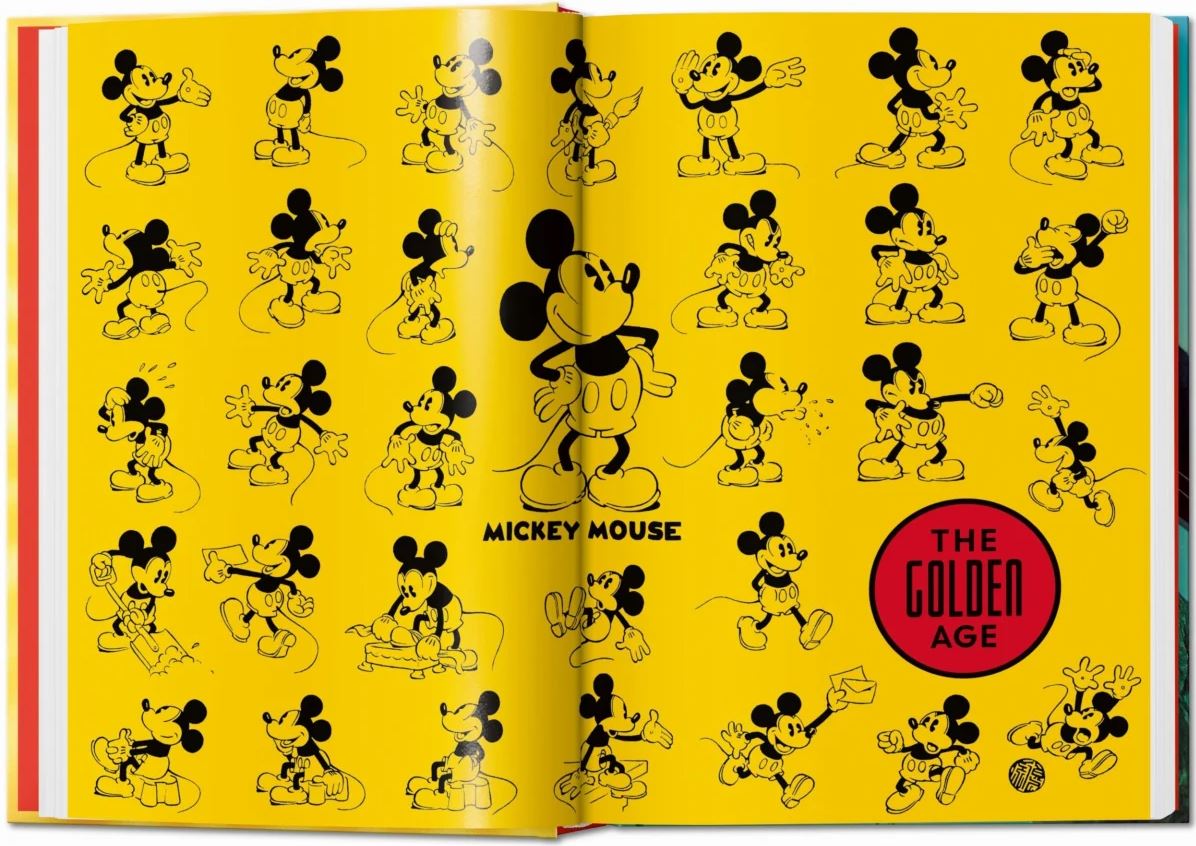 Boek Walt Disney's Mickey Mouse 40th Ed.