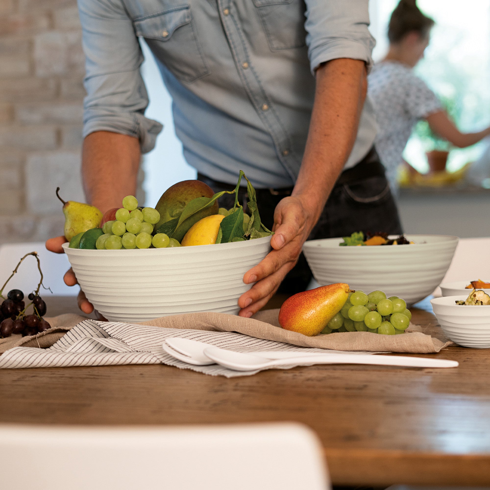 <transcy>Salad bowl Tierra Guzzini XL</transcy>