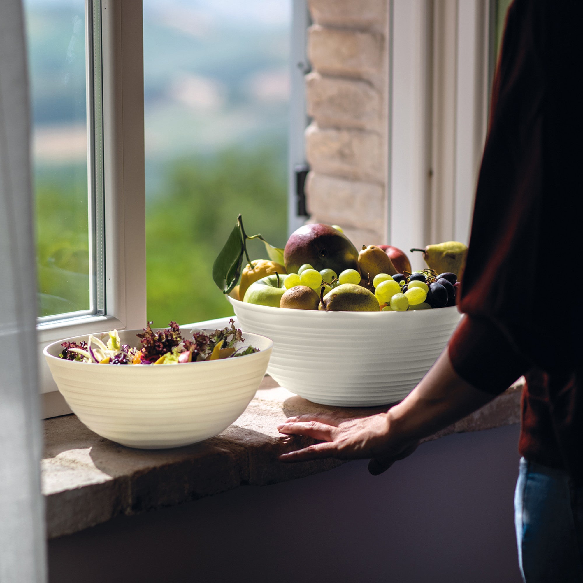 <transcy>Salad bowl Tierra Guzzini XL</transcy>