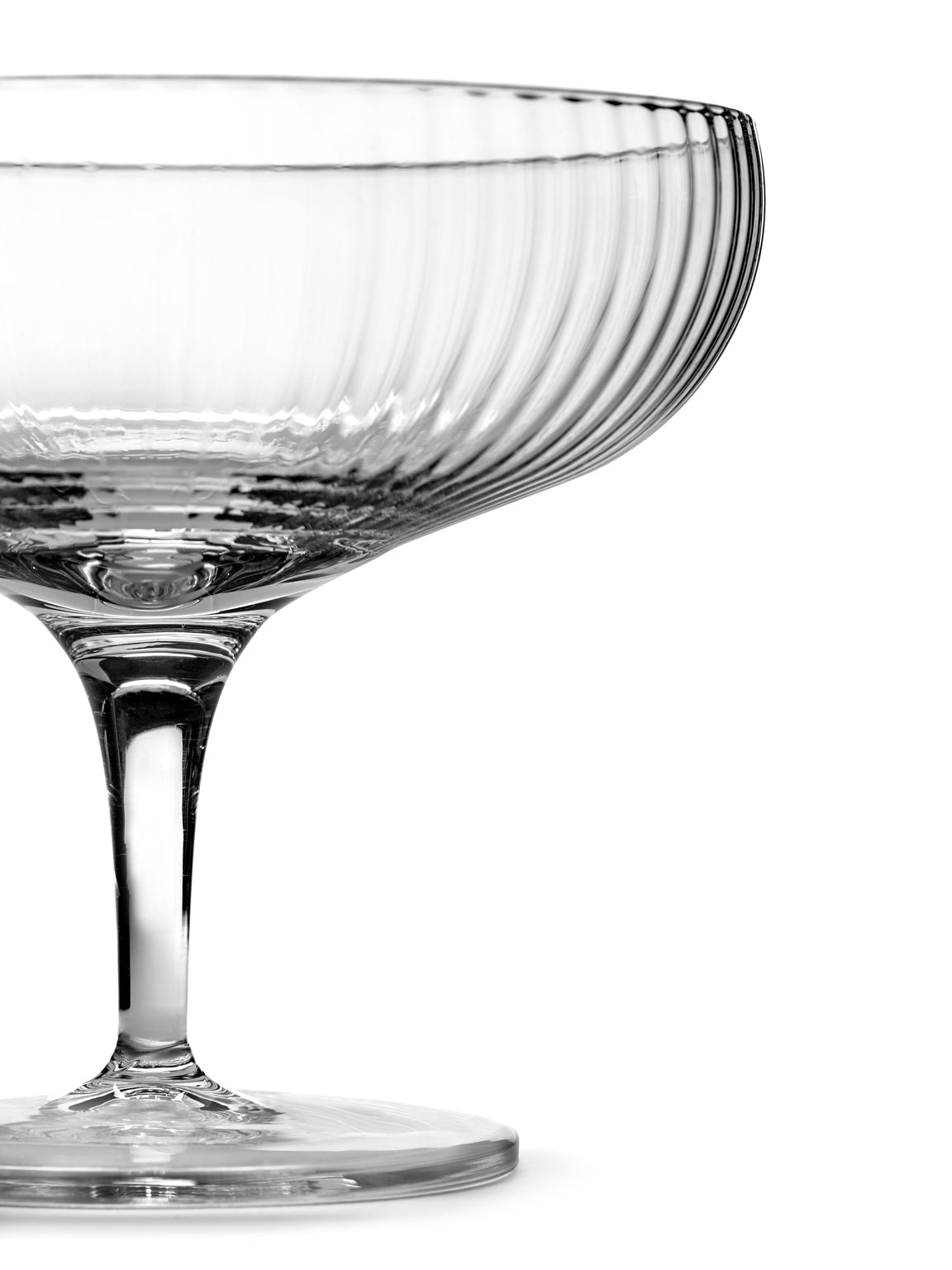 Champagne Coupe Glas Inku 15 cl set 4