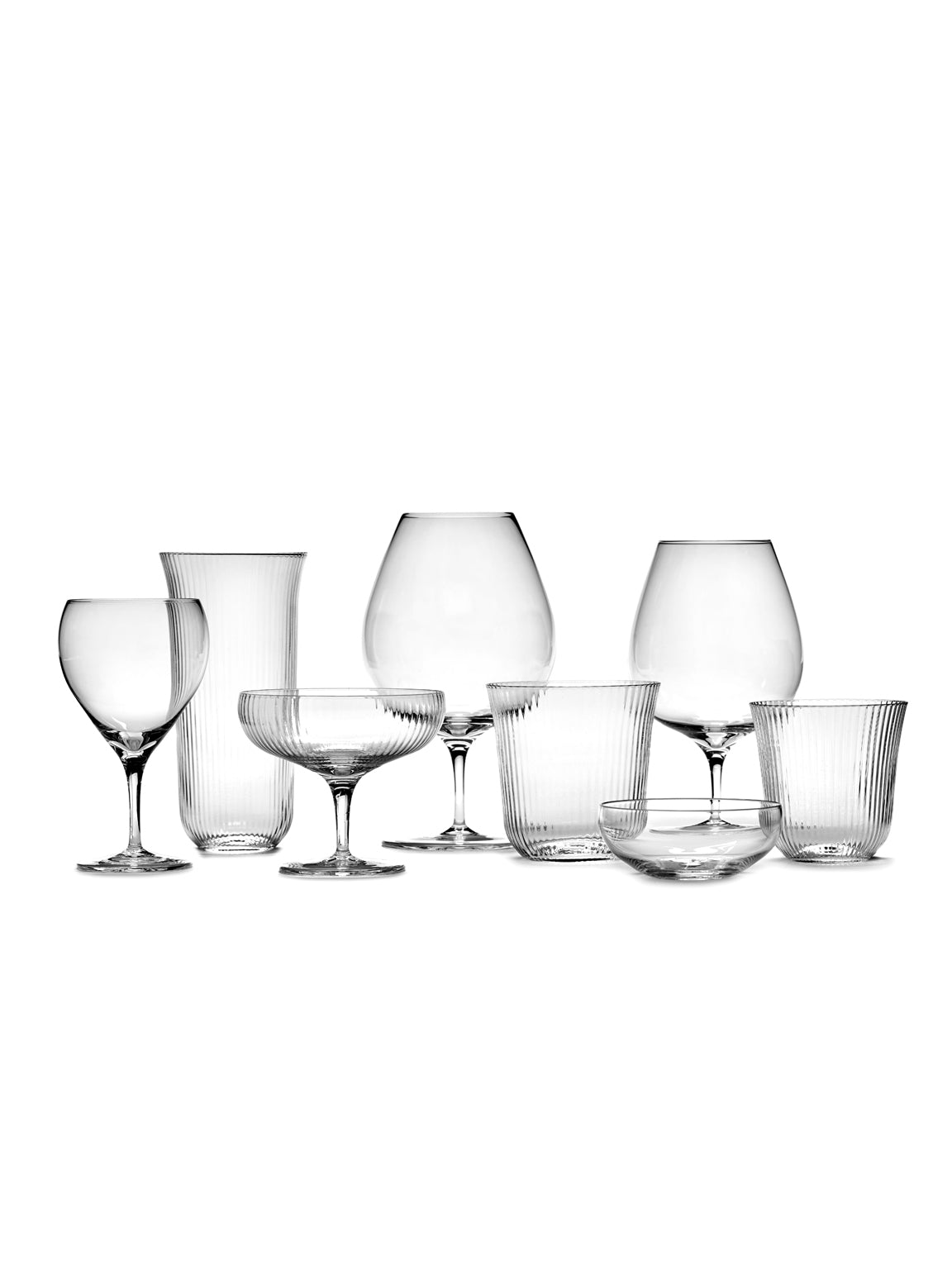 Champagne Coupe Glas Inku 15 cl set 4