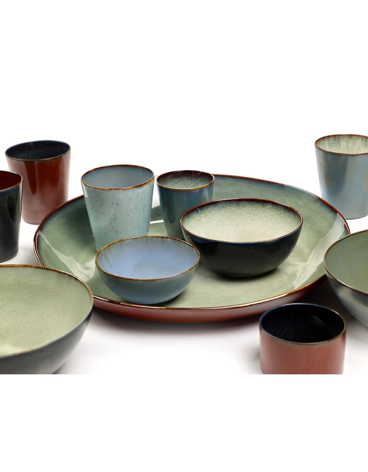 <transcy>BOWL XL D18.4 H7.1 MISTY GRAY / DARK BLUE</transcy>