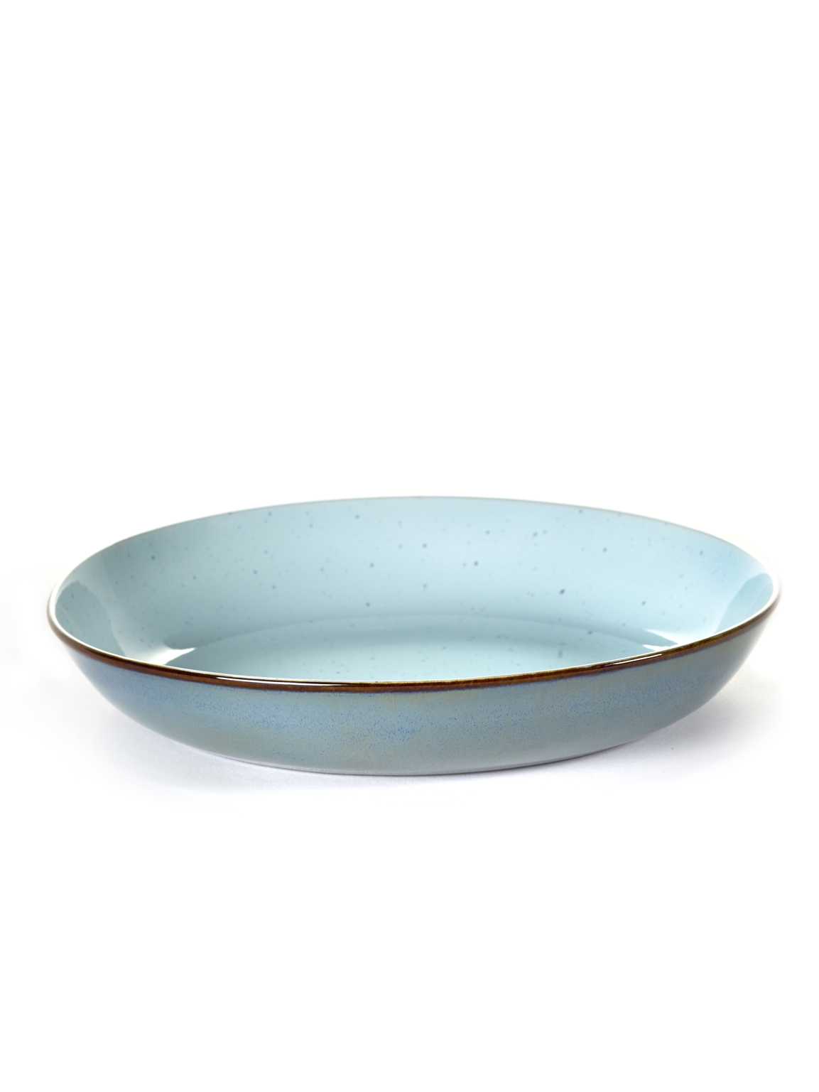 PASTA BORD D23,5 H4,5 CM LIGHT BLUE/SMOKEY BLUE