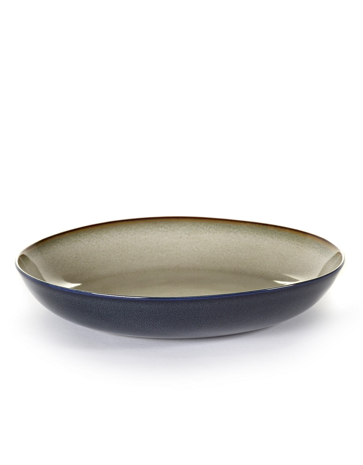 PASTA BORD D23,5 H4,5 CM MISTY GREY/DARK BLUE