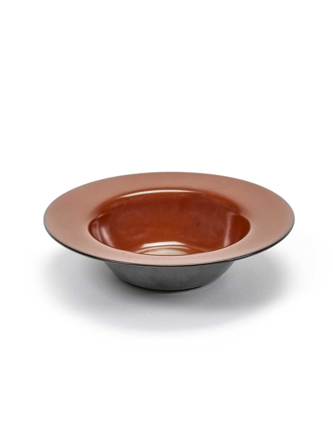 BORD DIEP DEGUSTATIE SMALL ROUND D21,3 H5 CM RUST/SMOKEY BLUE