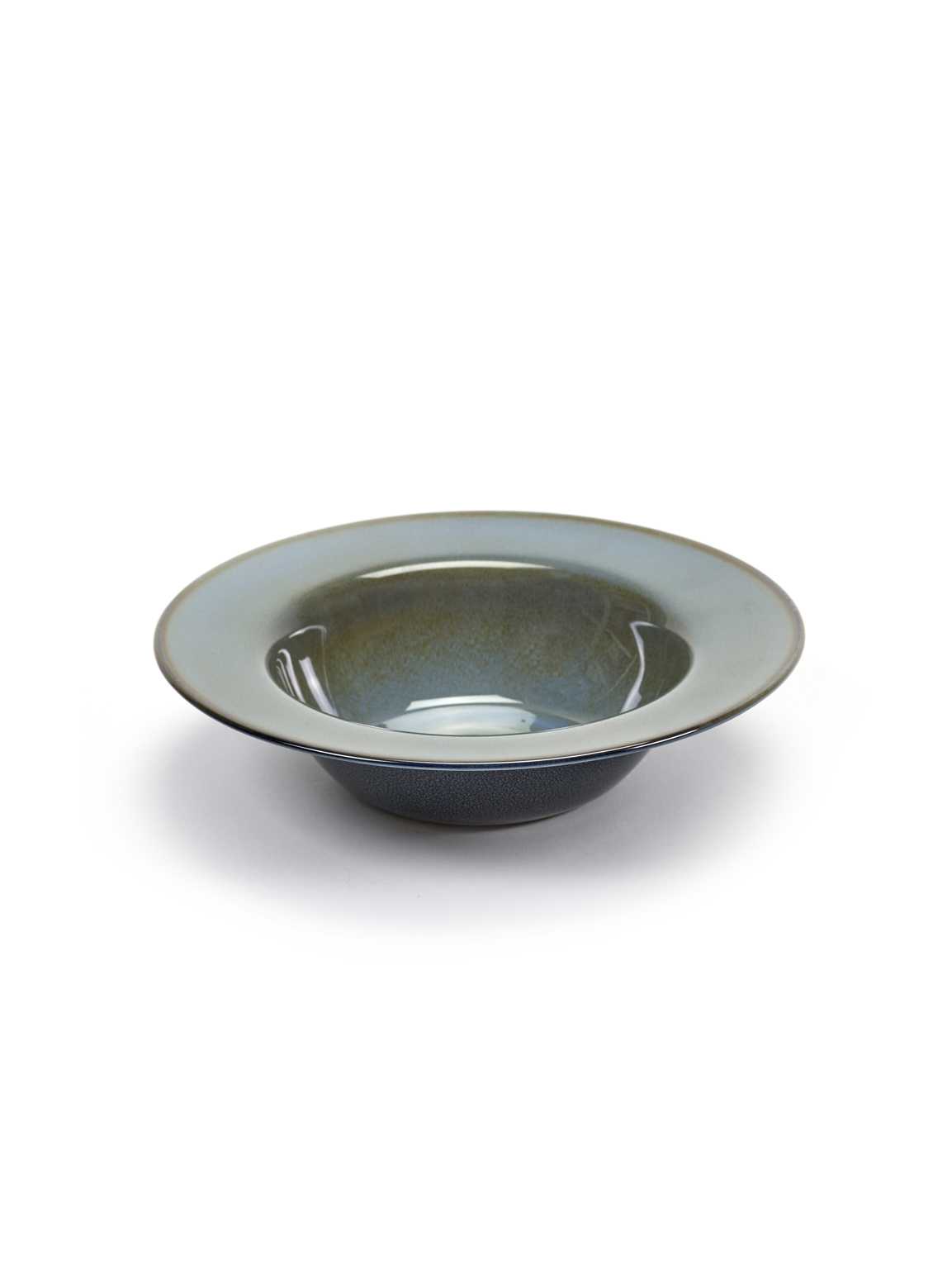 BORD DIEP DEGUSTATIE SMALL ROUND D21,3 H5 CM BLUE GREY/DARK BLUE