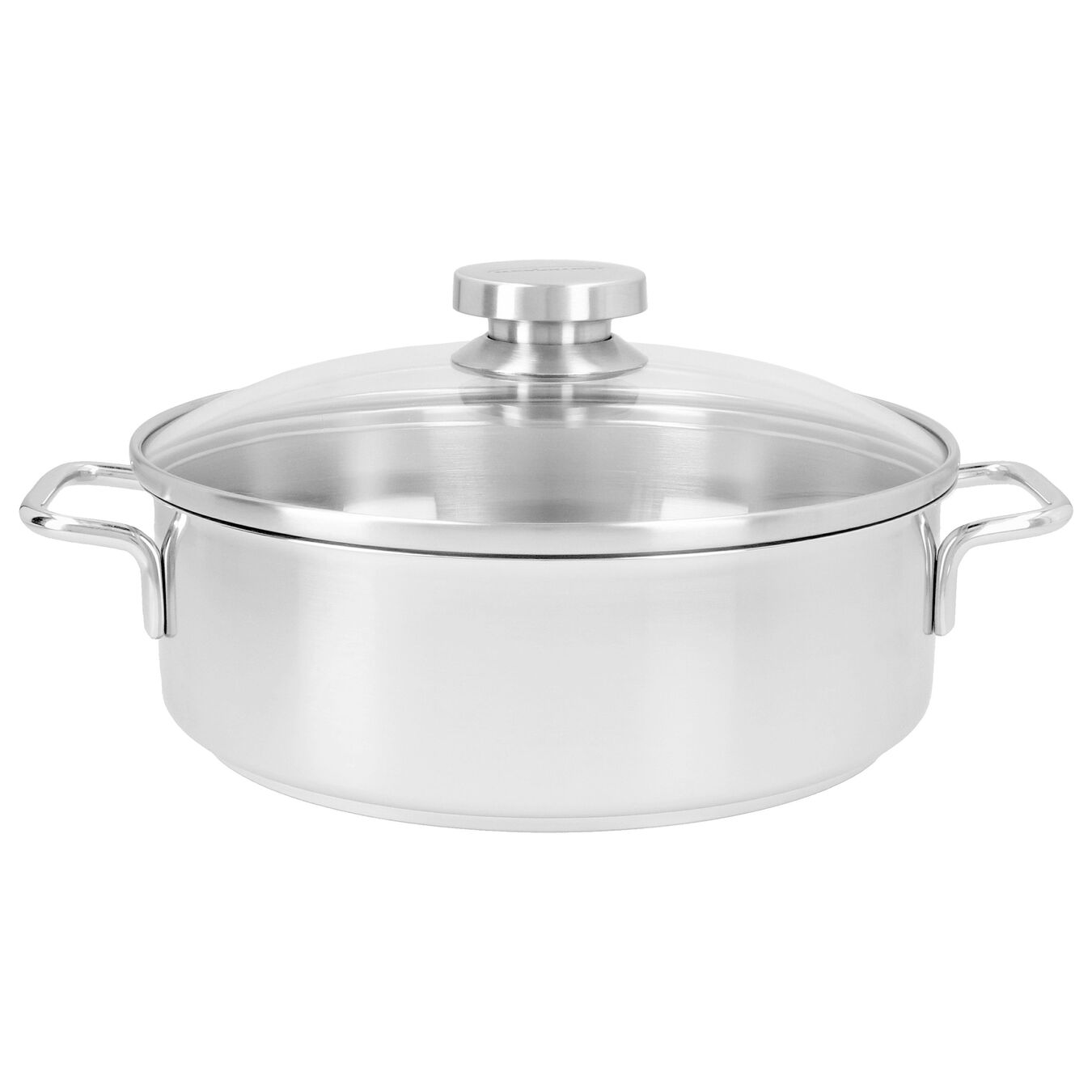 Lage Kookpot Demeyere Apollo 24 cm + Glazen Deksel