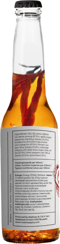 <transcy>Oil Madmax Spicy 330 ML</transcy>