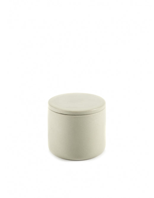 Potje met Deksel Cose Rond S D7 H6,5 Beige