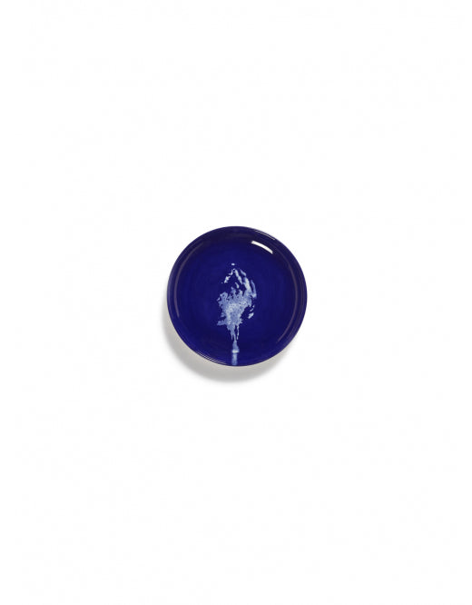 Bord Feast Xs D16 X H2 Cm Lapis Lazuli Artisjok Wit