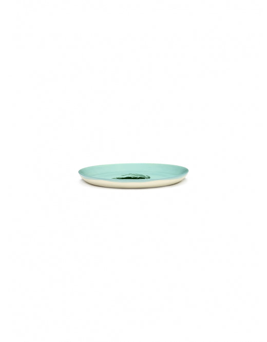 Bord Feast M D22,5 X H2 Cm Azure Artisjok Groen