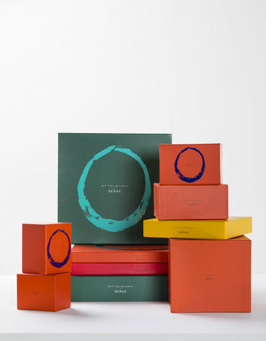 <transcy>Plate Feast L L26 X W26 X H2 Cm Azure Paprika Green</transcy>