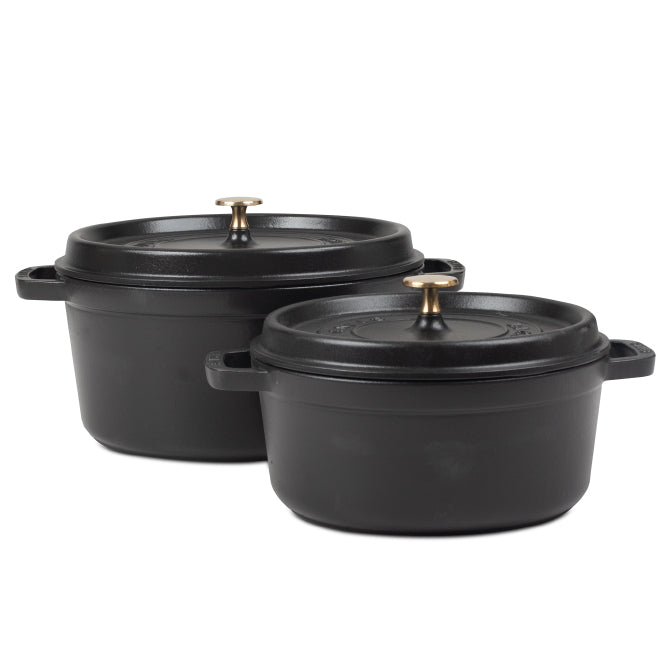 Cocotte Staub Rond 24cm Black