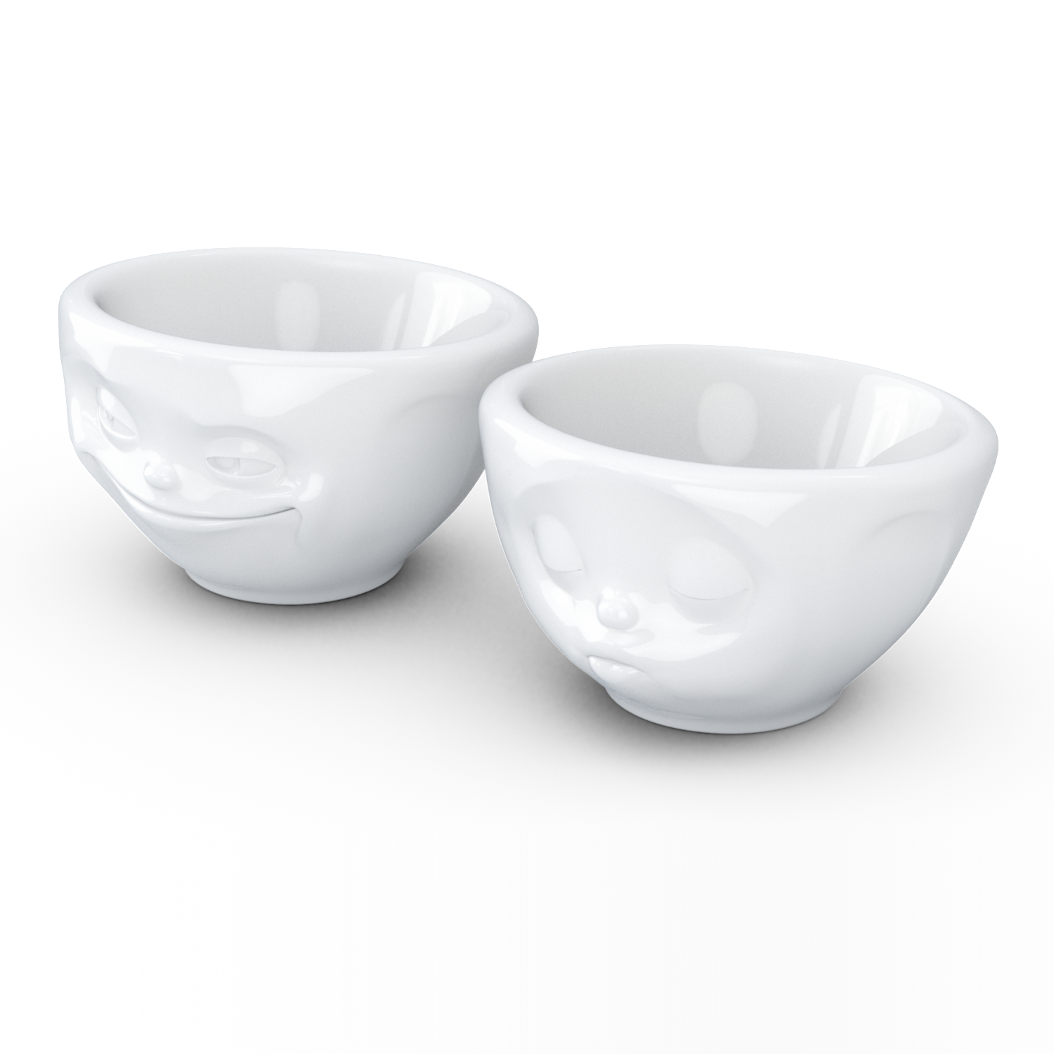 Kom Tassen Bowls Grinning & Kissing 100 ml set 2