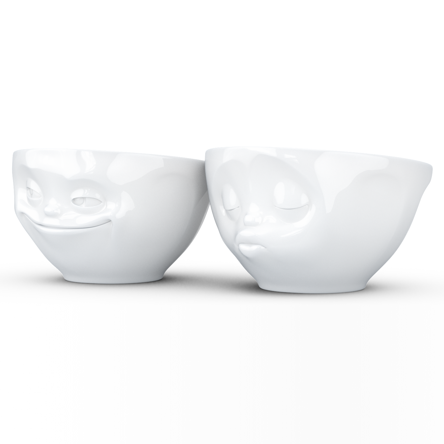 Kom Tassen Bowls Grinning & Kissing 200 ml set 2