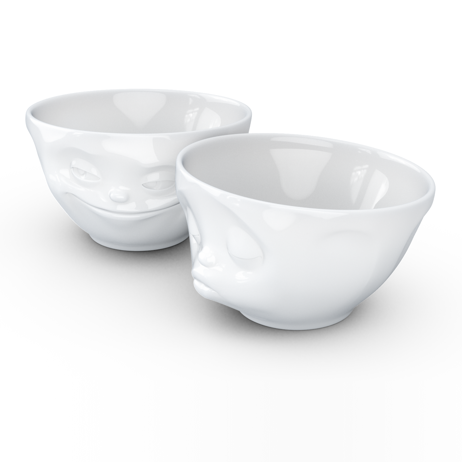 Kom Tassen Bowls Grinning & Kissing 200 ml set 2