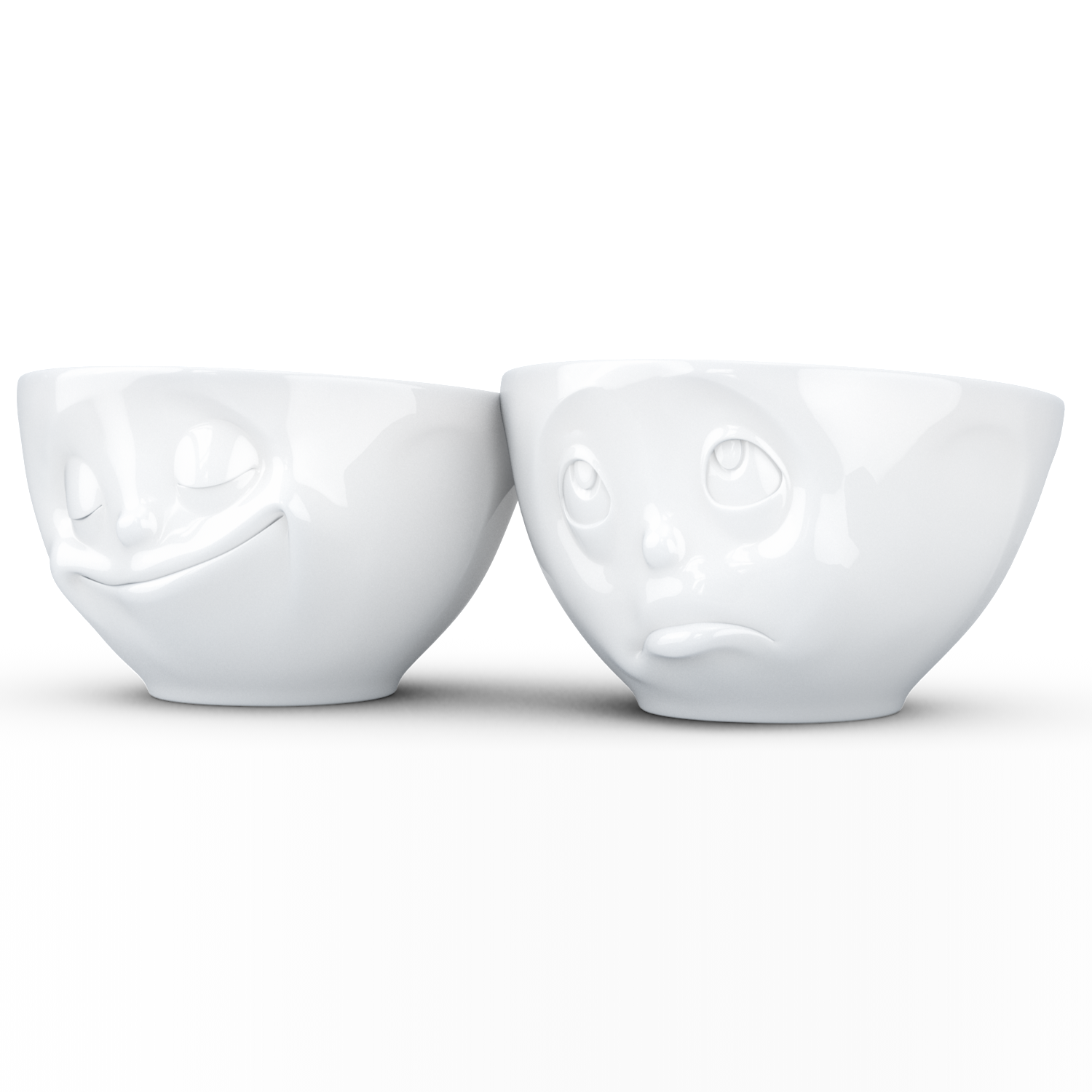 Kom Tassen Bowls Happy & Oh Please 200 ml set 2