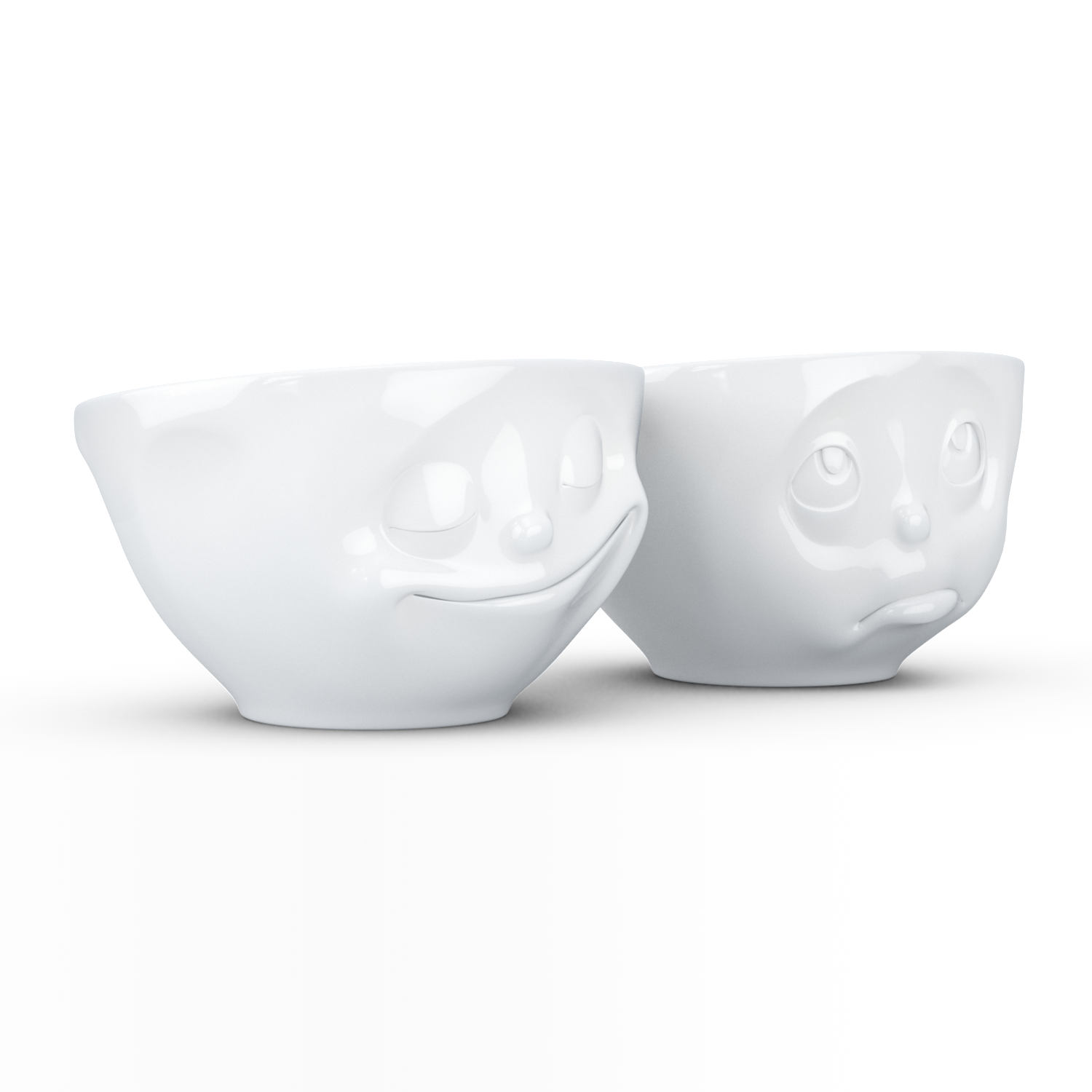 Kom Tassen Bowls Happy & Oh Please 200 ml set 2