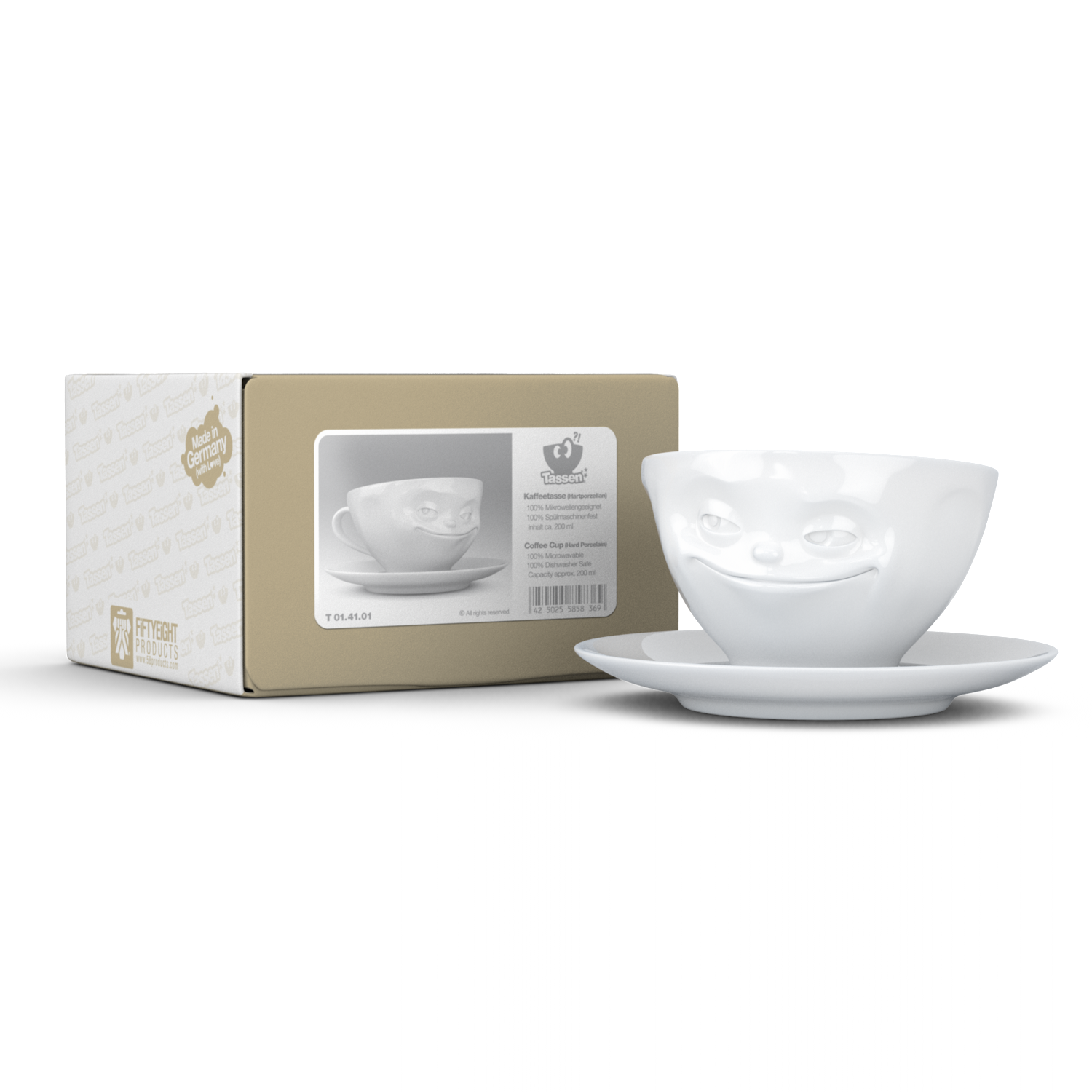 Koffietas Grinning 200 ml