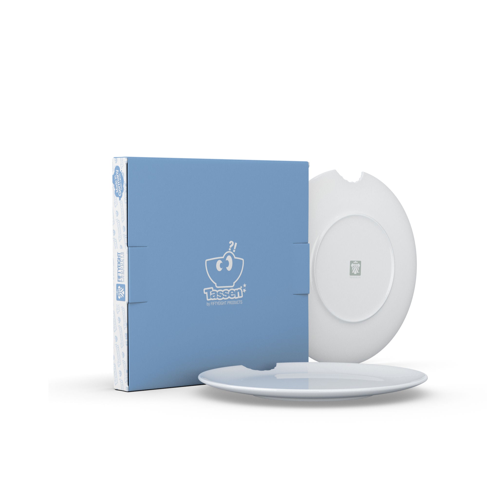 <transcy>Plate Dining Plates with bite 28 cm set 2</transcy>