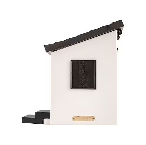 Huisje Eekhoorn Squirrel Feeder White