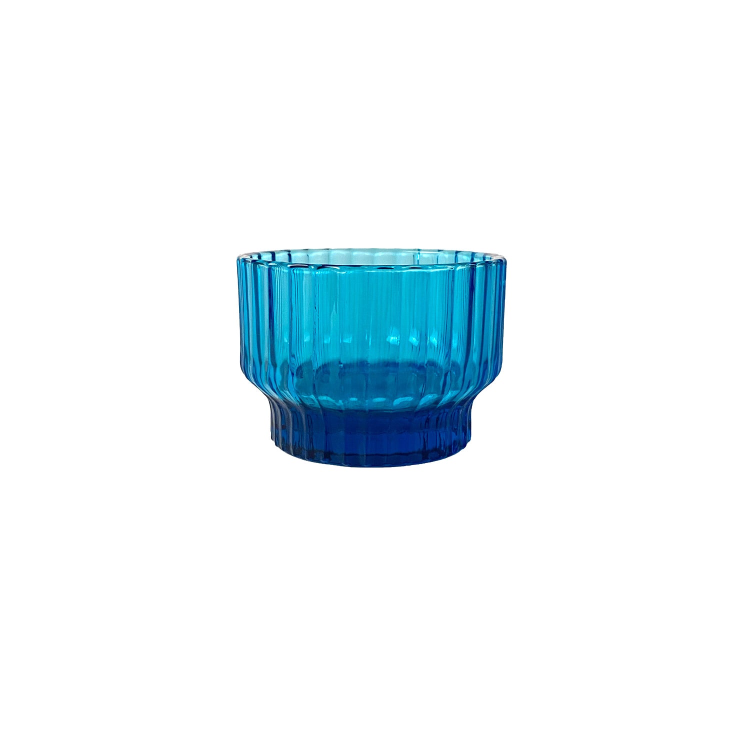 Theelichtje XLboom Volta Glas Small Sea Blue