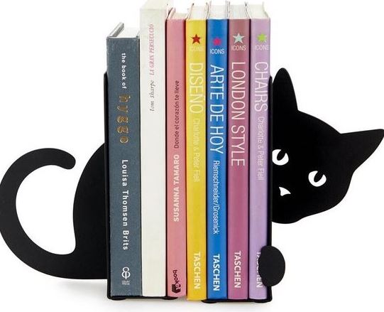 Boekenstaander Cat Zwart