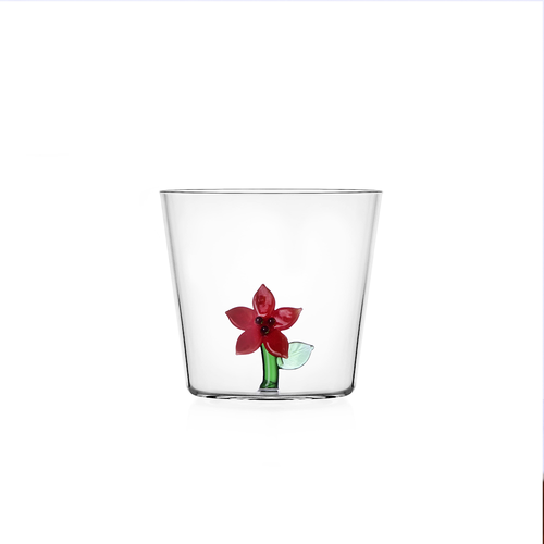 Waterglas Ichendorf Flowers Red Star