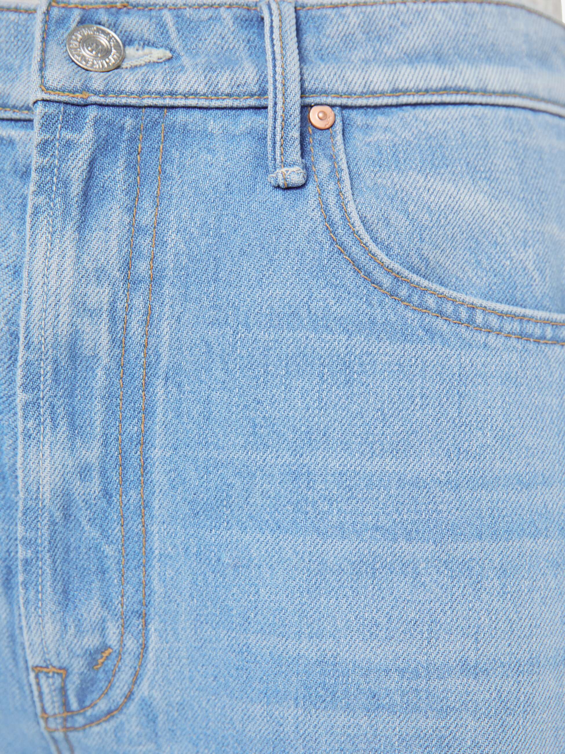 Jeans Mother The Half Pipe Ankle Cuf Fray