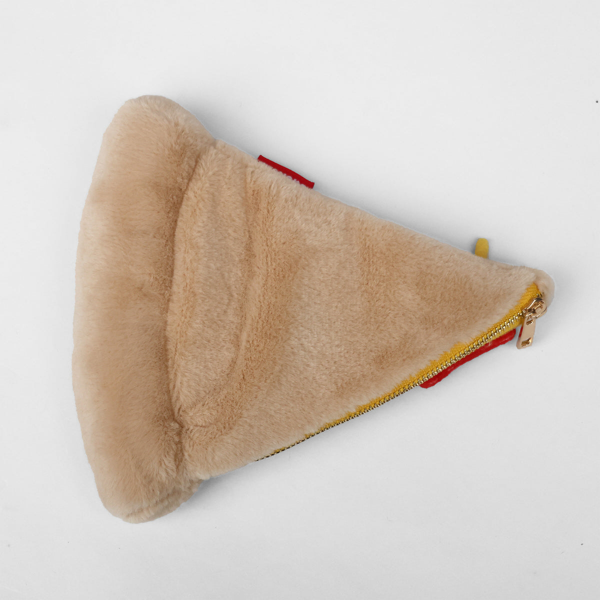 Pochette Plush Zip Pouch Pizza