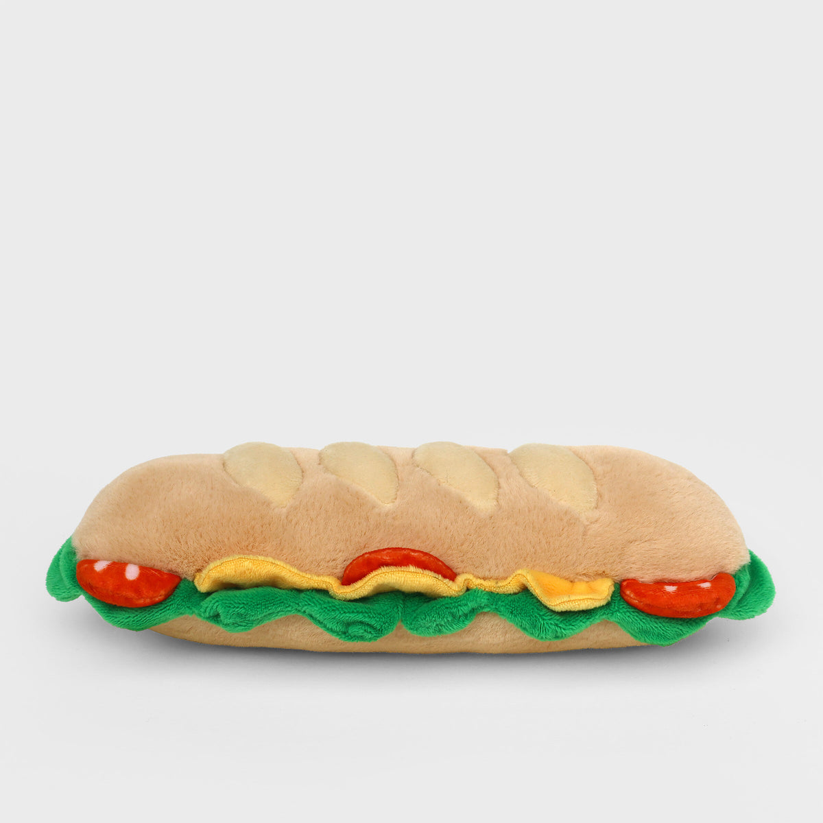 Pochette Plush Zip Pouch Baguette