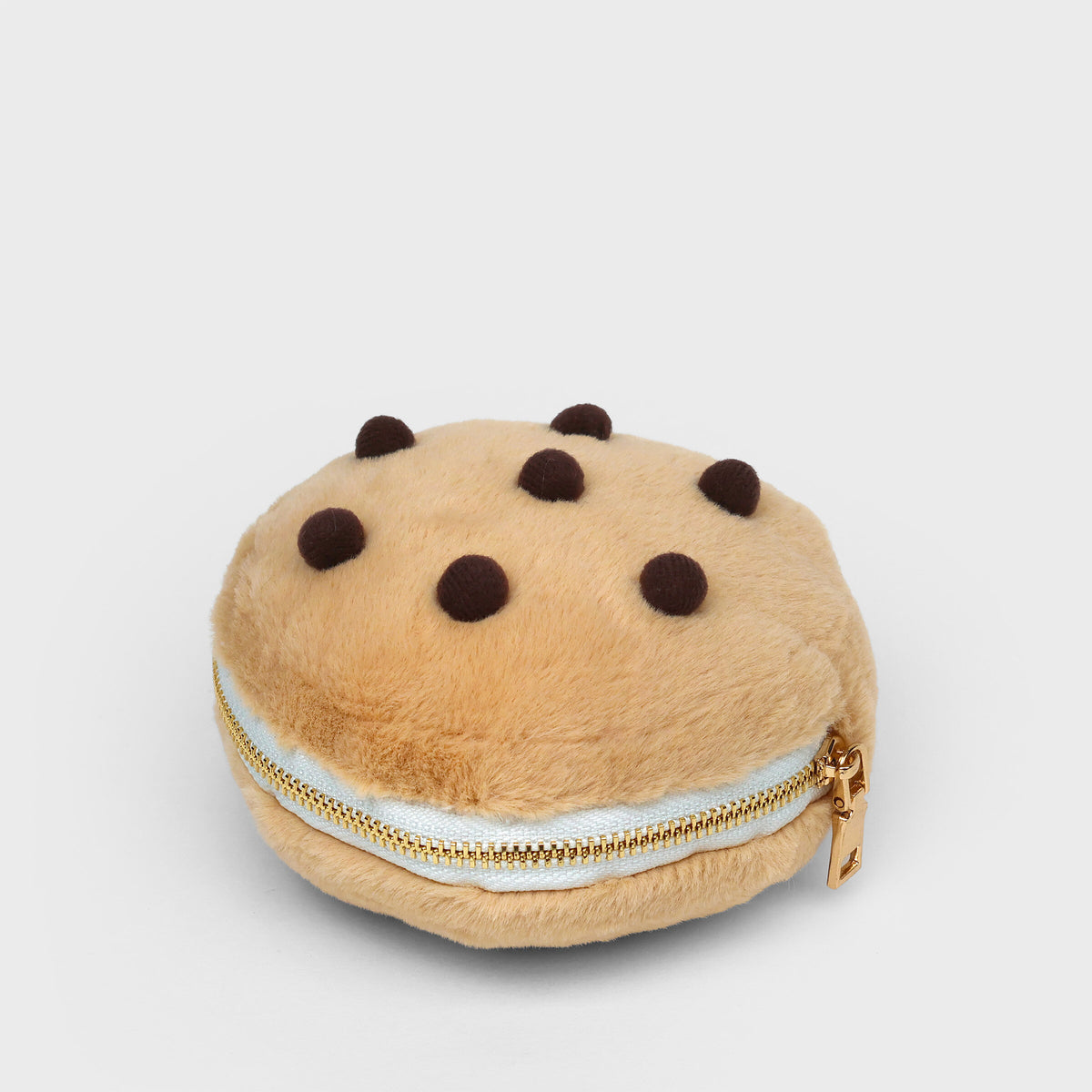 Pochette Plush Zip Pouch Cookie