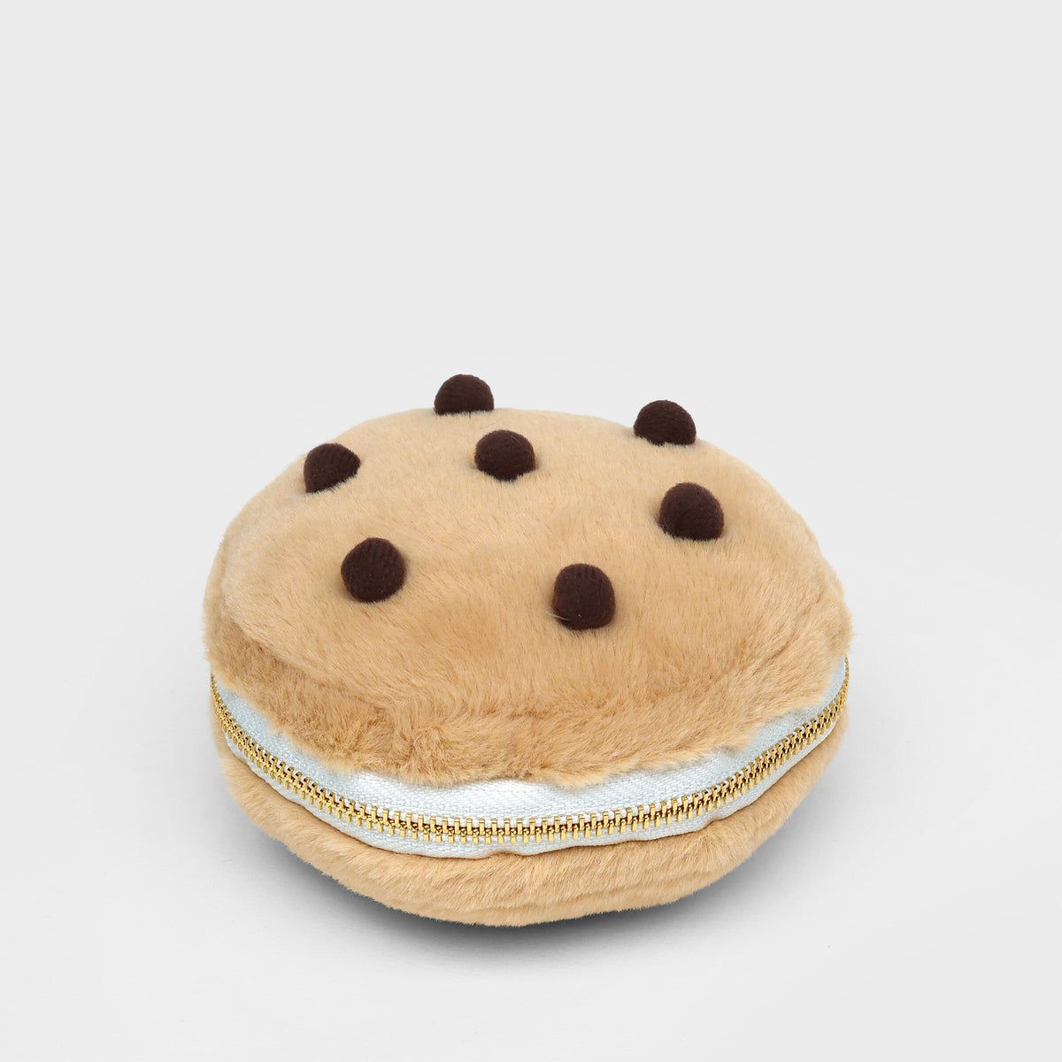 Pochette Plush Zip Pouch Cookie