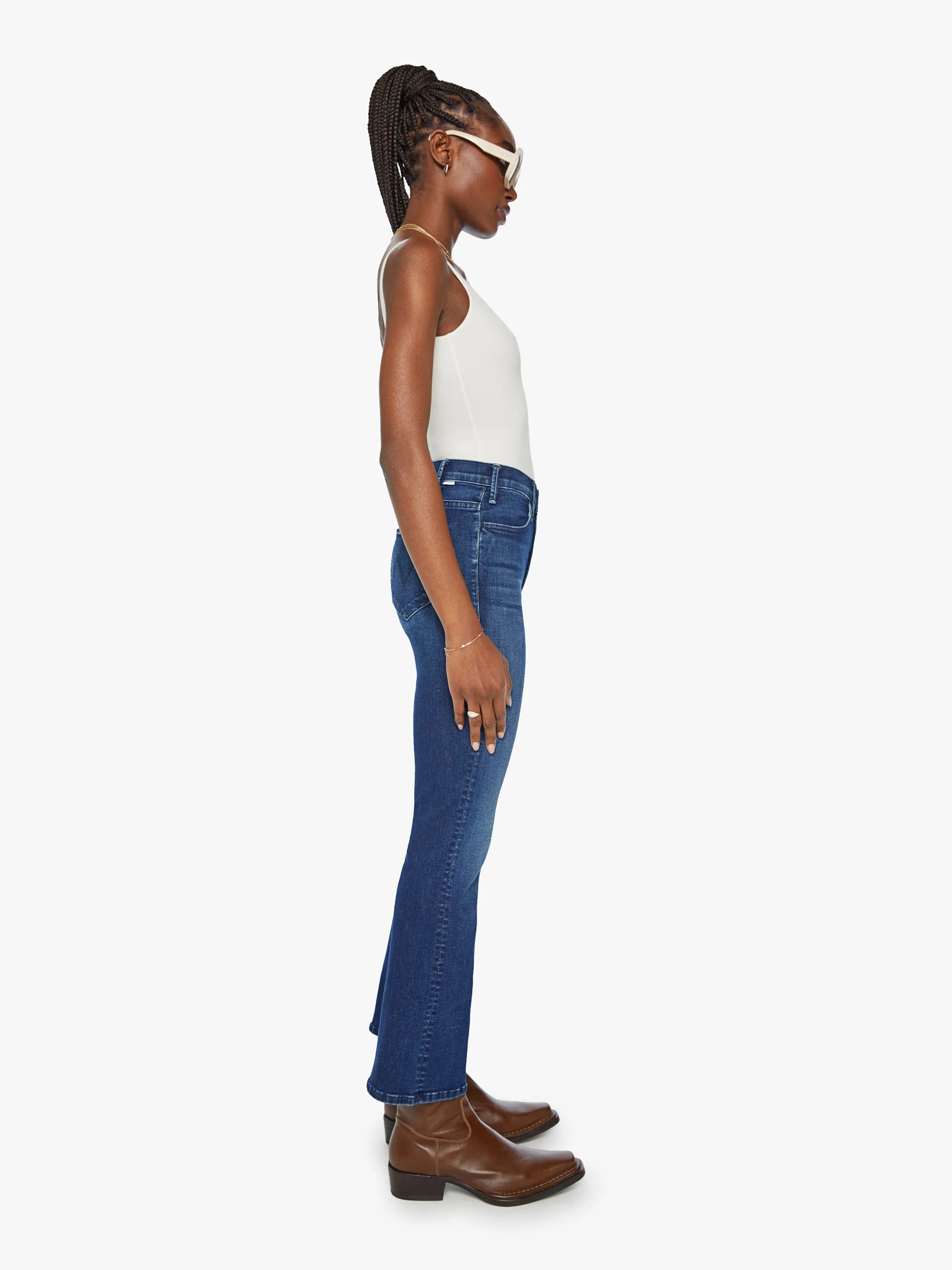 Jeans Mother The Hustler Ankle