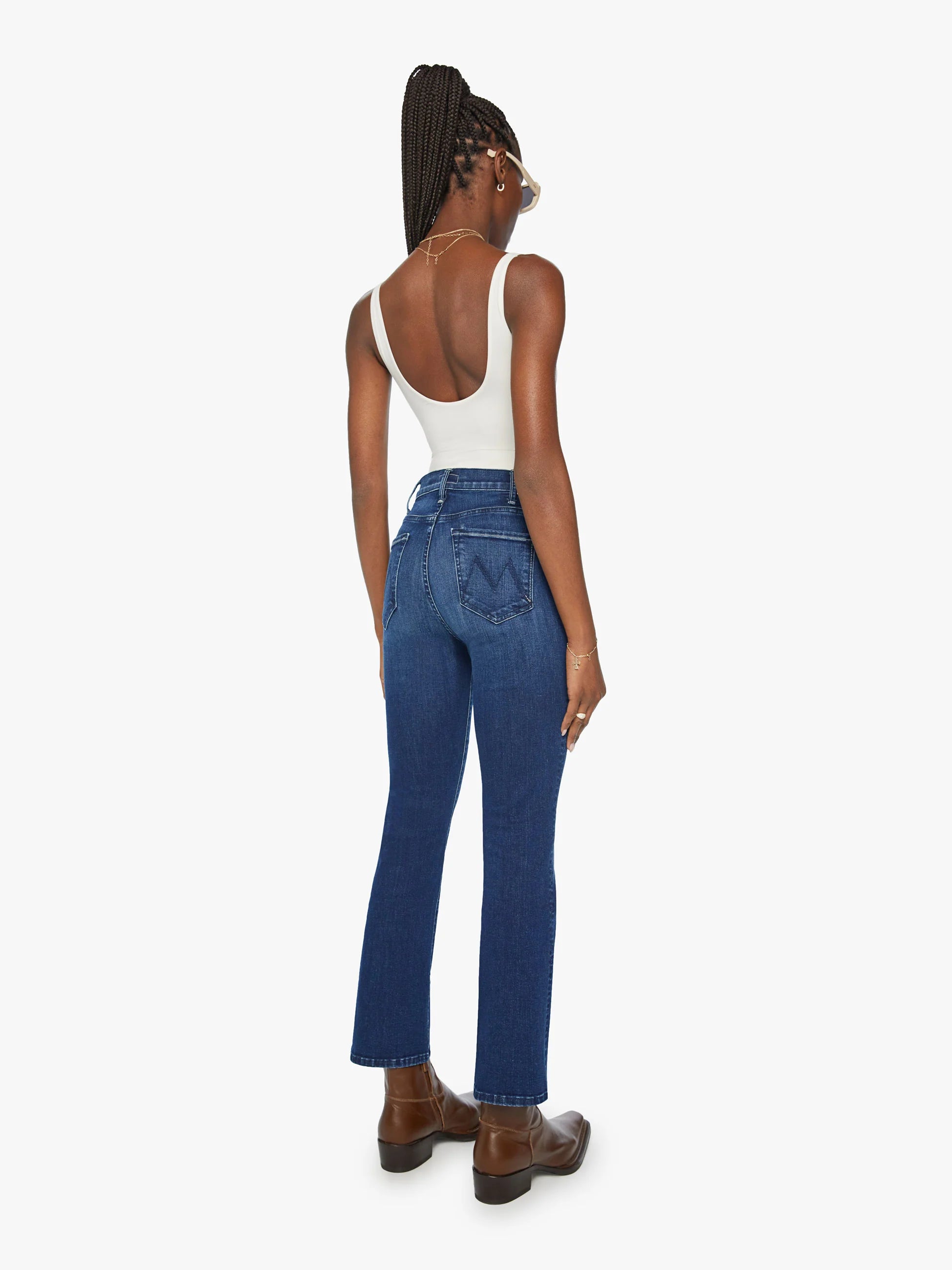 Jeans Mother The Hustler Ankle