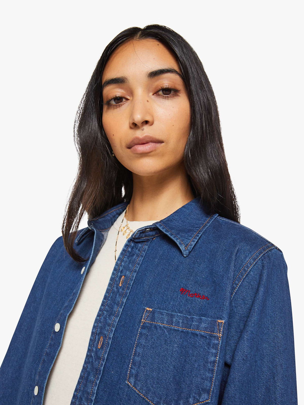 Jeans Hemd Mother The Honor Roll