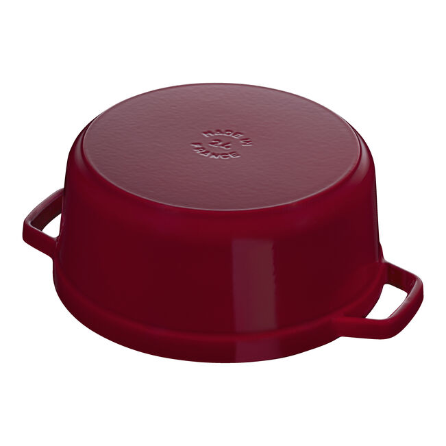 Cocotte Staub Rond 24cm Bordeaux