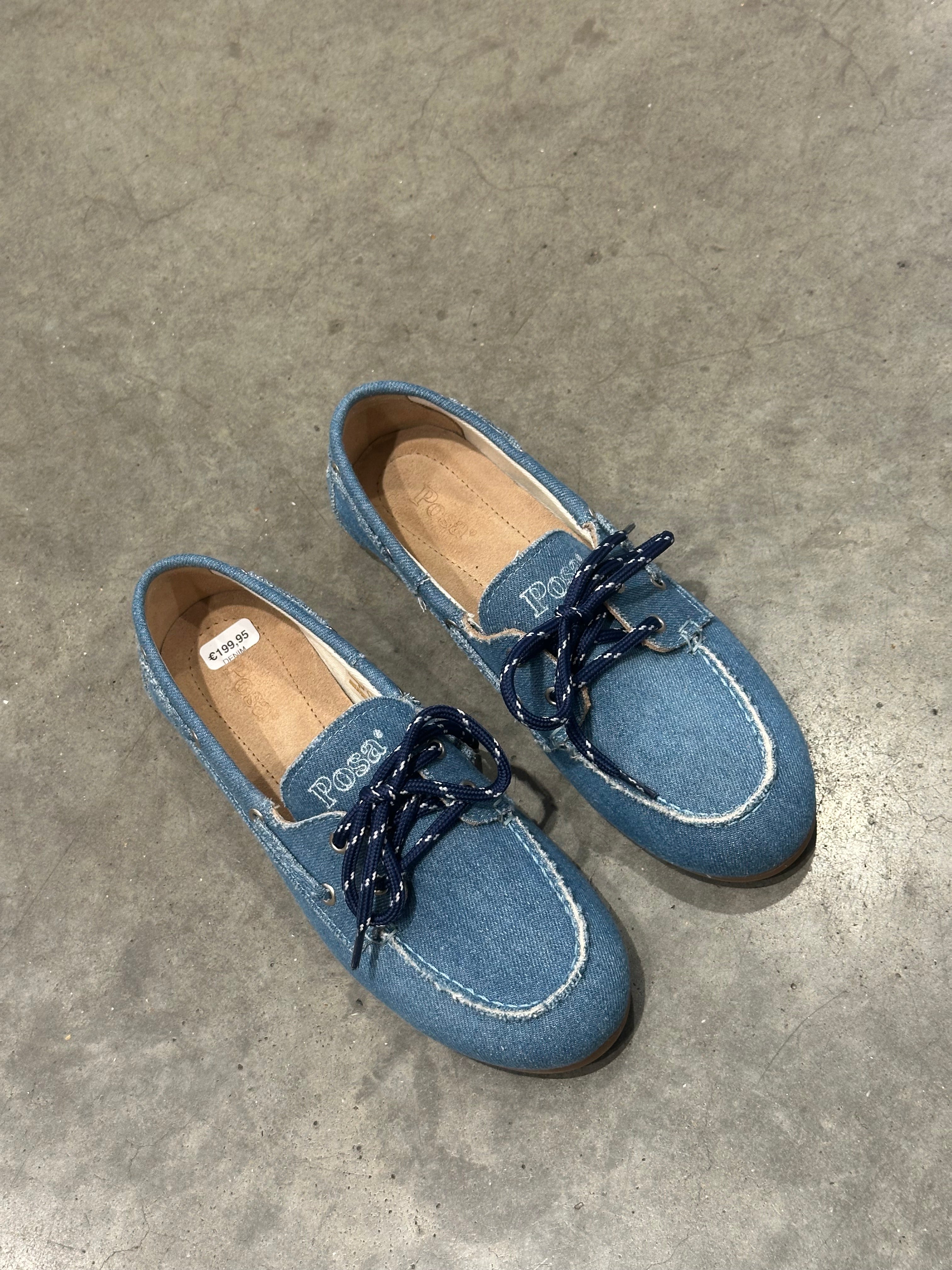Boat Loafer Posa Denim