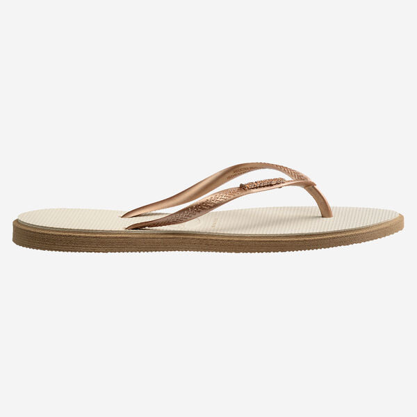 Havaianas Slim Point Rose Gold/Beige
