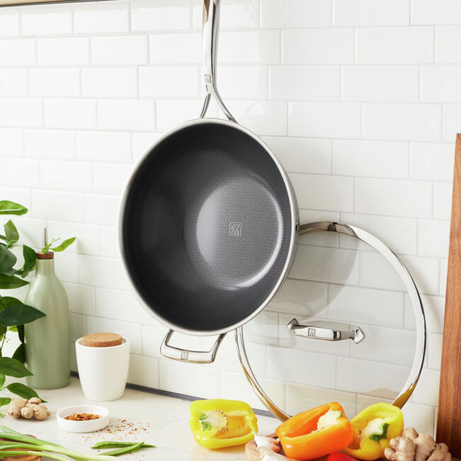 Wok Zwilling Peak met Glasdeksel 30cm PROMO!!!