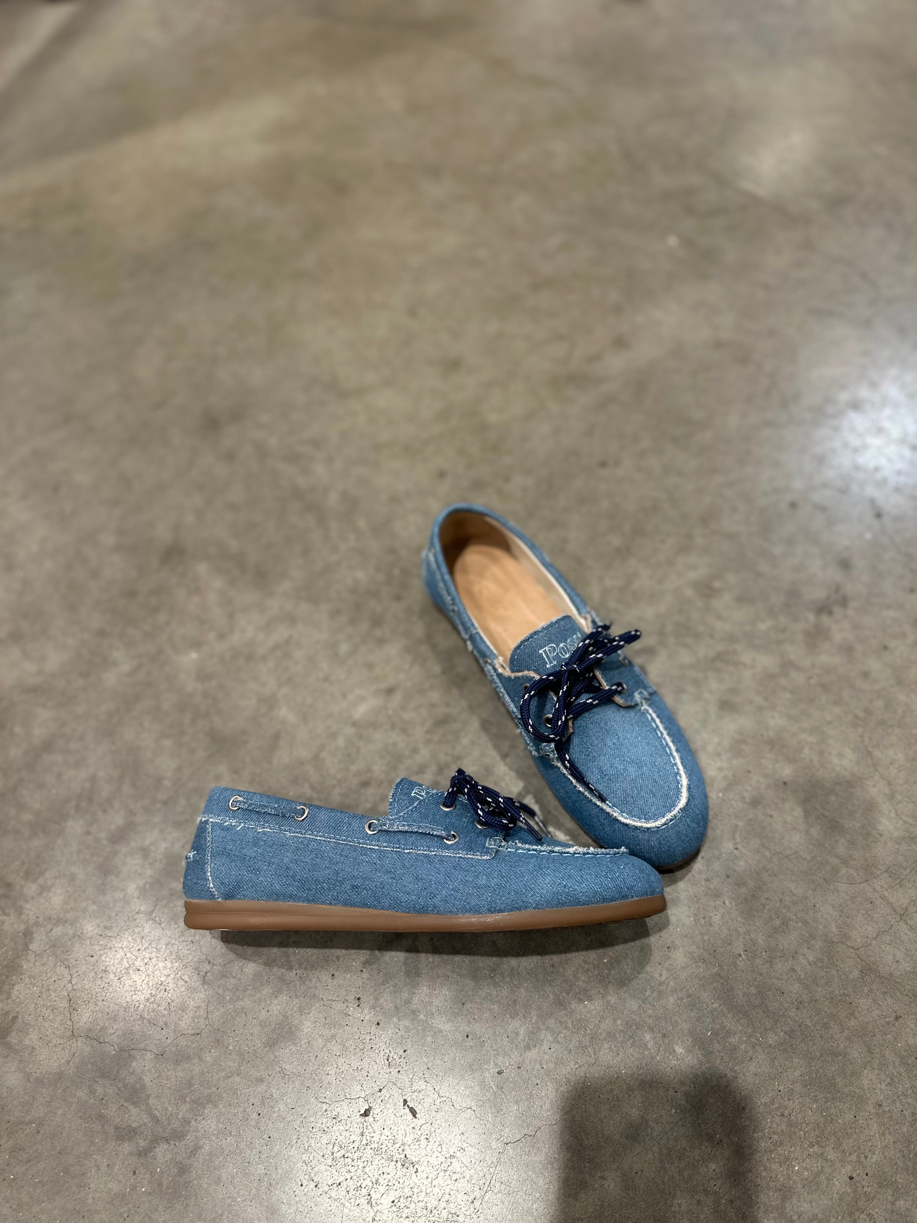 Boat Loafer Posa Denim