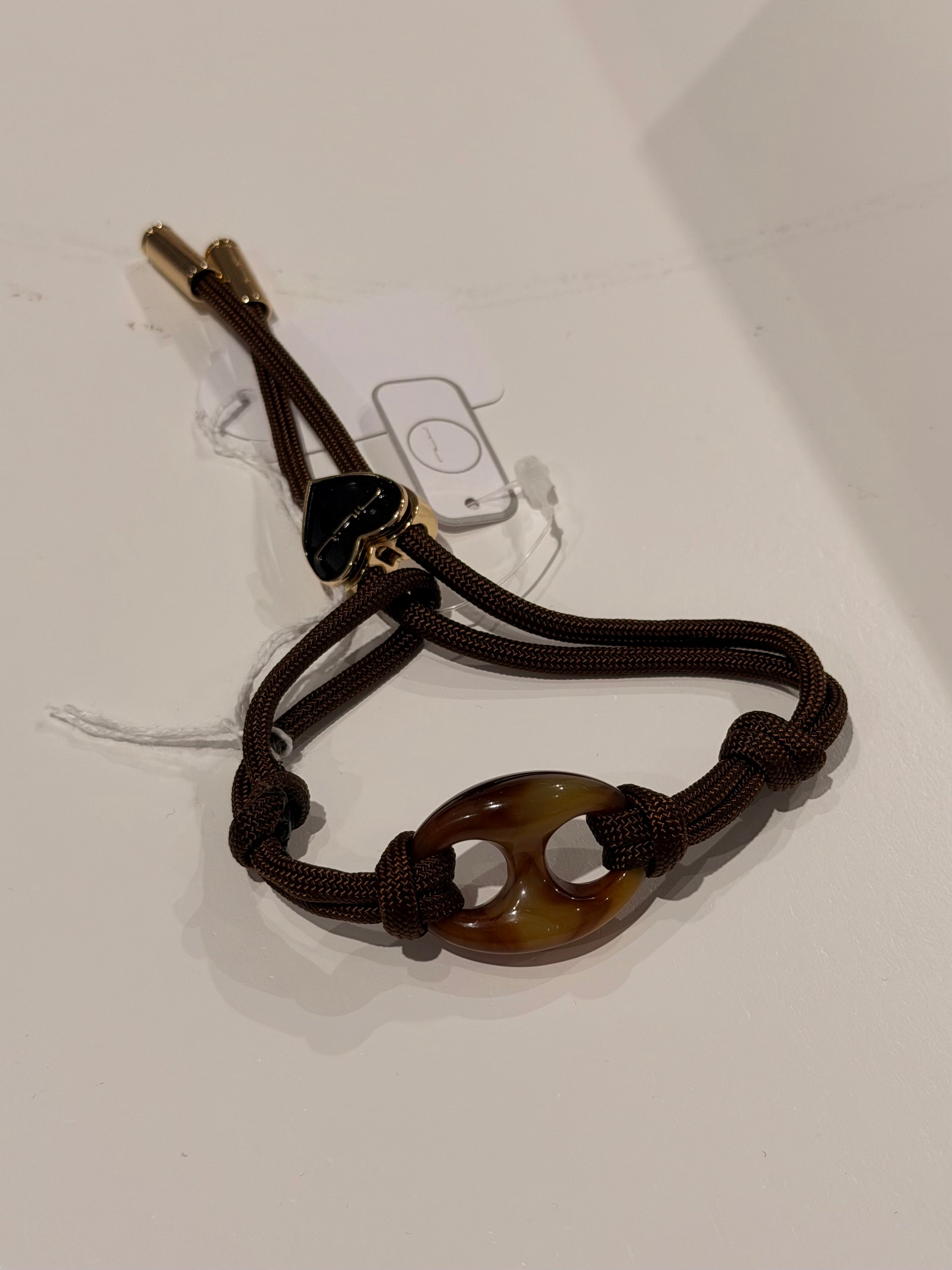Armband Nilu M Khaki Bruin
