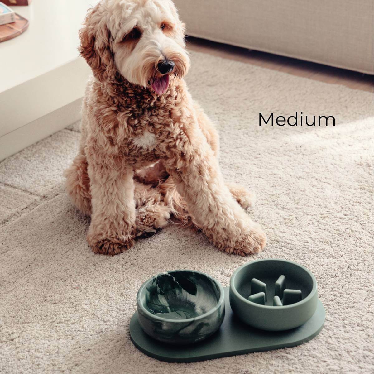 Plateau Pino Serving Tray S/M Duck Green