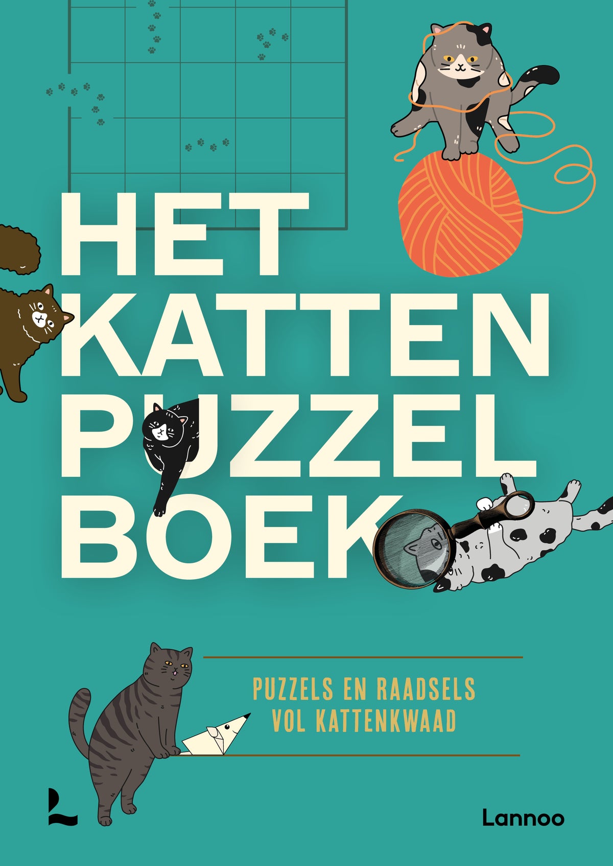 Boek Het Kattenpuzzelboek