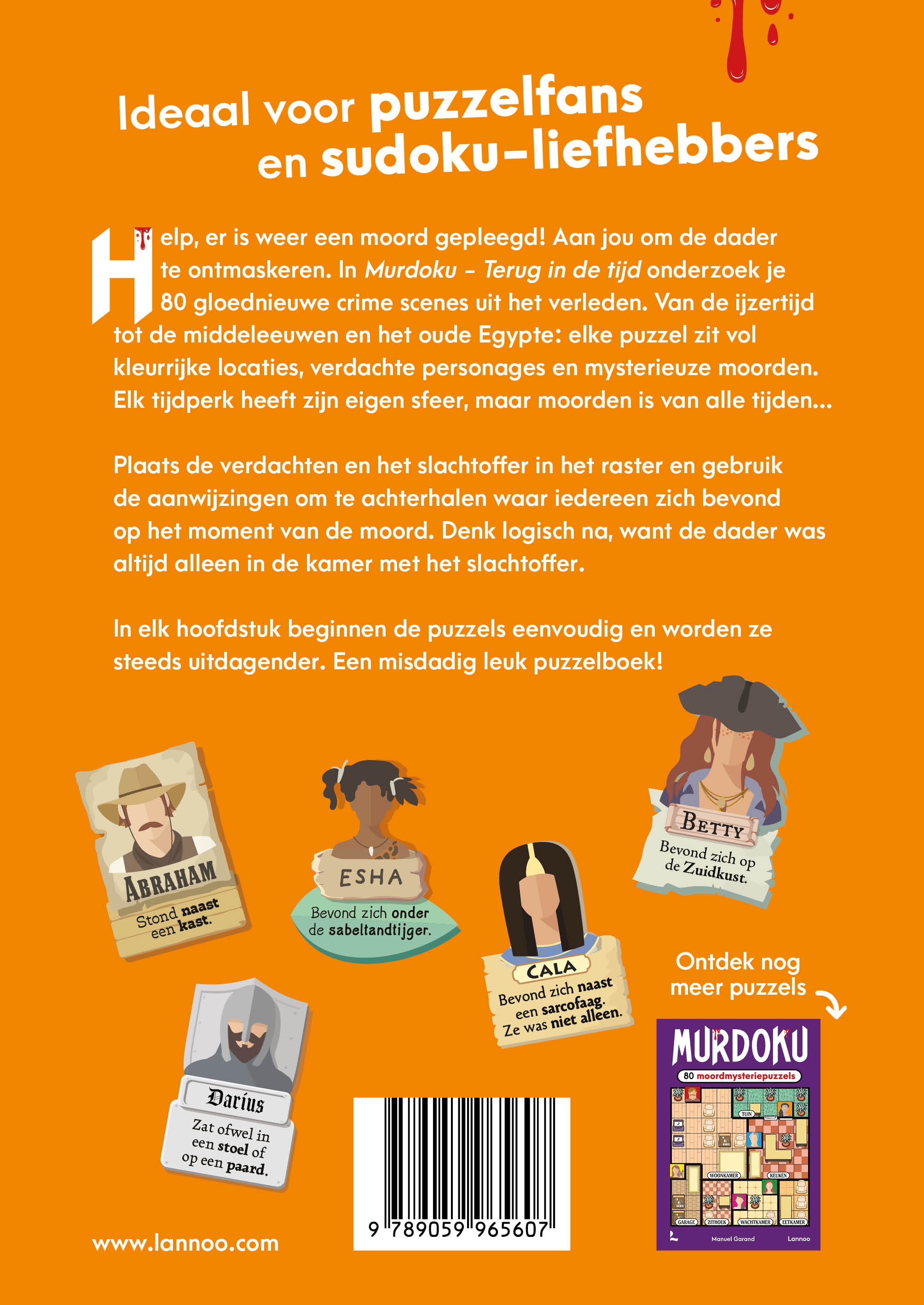 Boek Murdoku Terug in de Tijd