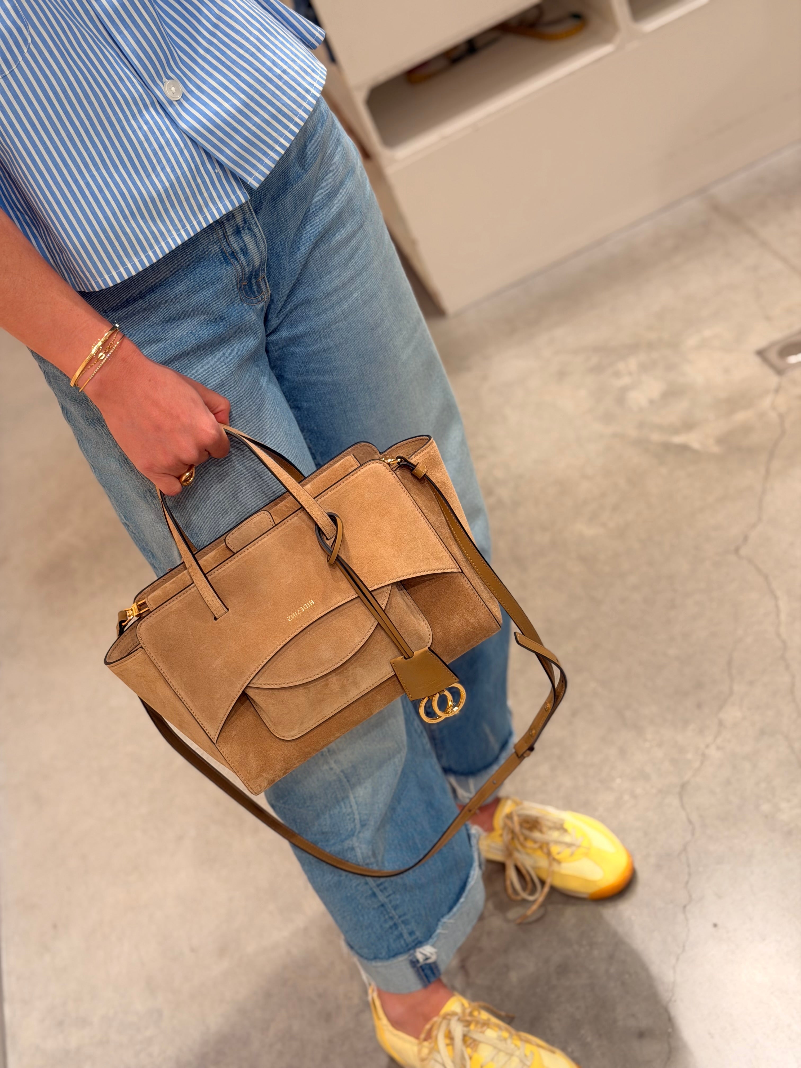 Handtas Hidesins Flap M Suede